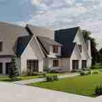 plan 110-0012 side view rendering