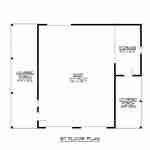 plan 580-1273 main level floor plan