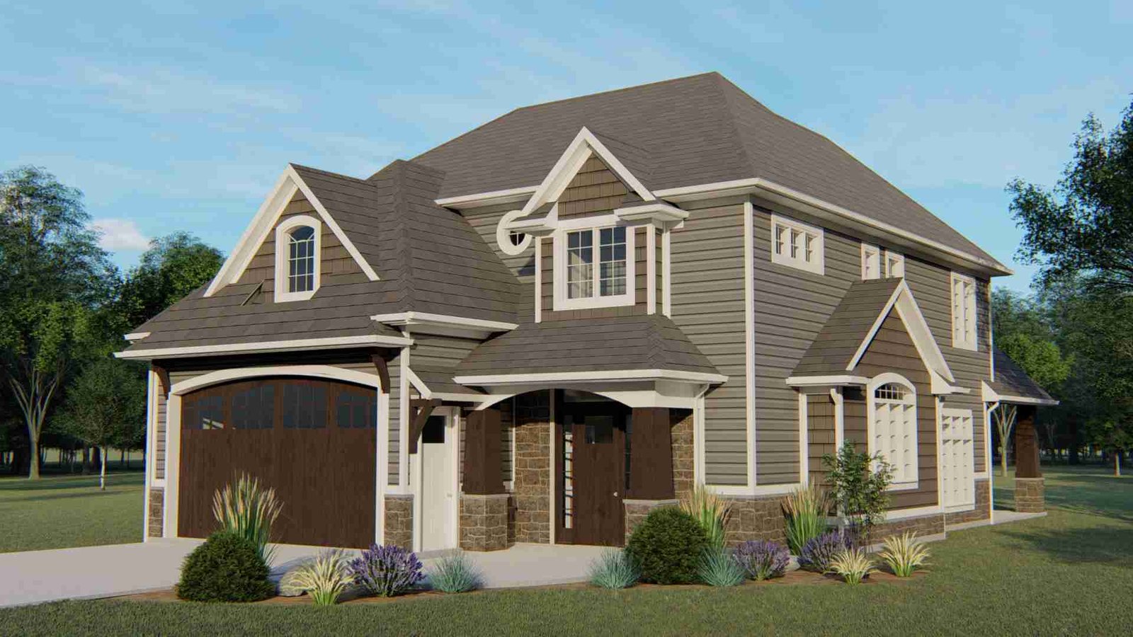 plan 580-1275 front view rendering