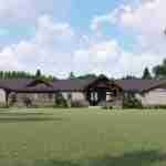 plan 580-1255 front view rendering