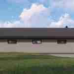 plan 580-1255 right side rendering