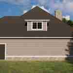 plan 580-1262 right side rendering