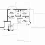 plan 580-1263 second level floor plan