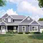 plan 580-1263 front view rendering