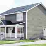 plan 580-1281 right side rendering