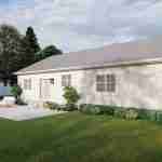 plan 288-0003 rear right angle rendering