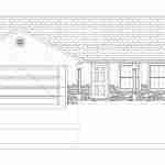 plan 288-0002 front elevation