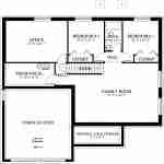 plan 288-0003 basement floor plan