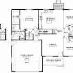 plan 288-0003 main level floor plan