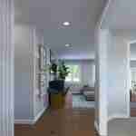 Plan 288-0099 interior view with open layout and natural light