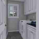 plan 288-0056 laundry room rendering