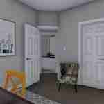 plan 288-0056 loft space view toward bathroom