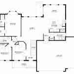 plan 288-0056 main level floor plan