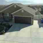 plan 288-0038 front view right garage rendering