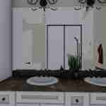 plan 288-0061 vanity rendering
