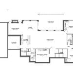 Plan 288-0242 floor plan layout with multiple bedrooms and living areas