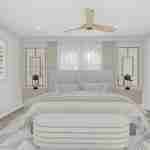 plan 288-0063 master bedroom rendering