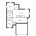 plan 288-0063 basement floor plan