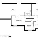 Plan 288-0175 main level floor plan layout with family and office spaces