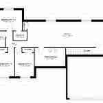 plan 288-0026 basement floor plan