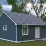 plan 288-0028 left side rendering