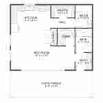 plan 288-0029 main level floor plan