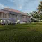 plan 288-0078 rear left angle rendering