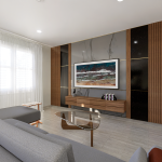 plan 288-0078 living area rendering