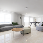 plan 288-0078 basement living area rendering