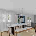 plan 288-0033 dining area rendering