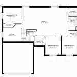 plan 288-0033 basement floor plan