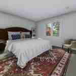 plan 288-0079 front left angle master bedroom rendering