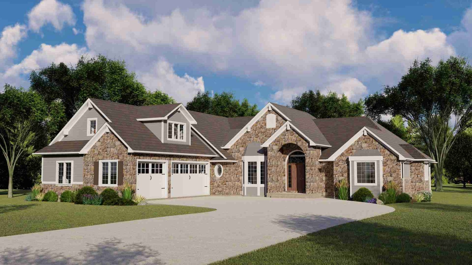 plan 580-1331 front view rendering