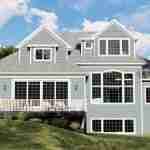 plan 580-1335 rear view rendering