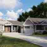 plan 972313 front view rendering