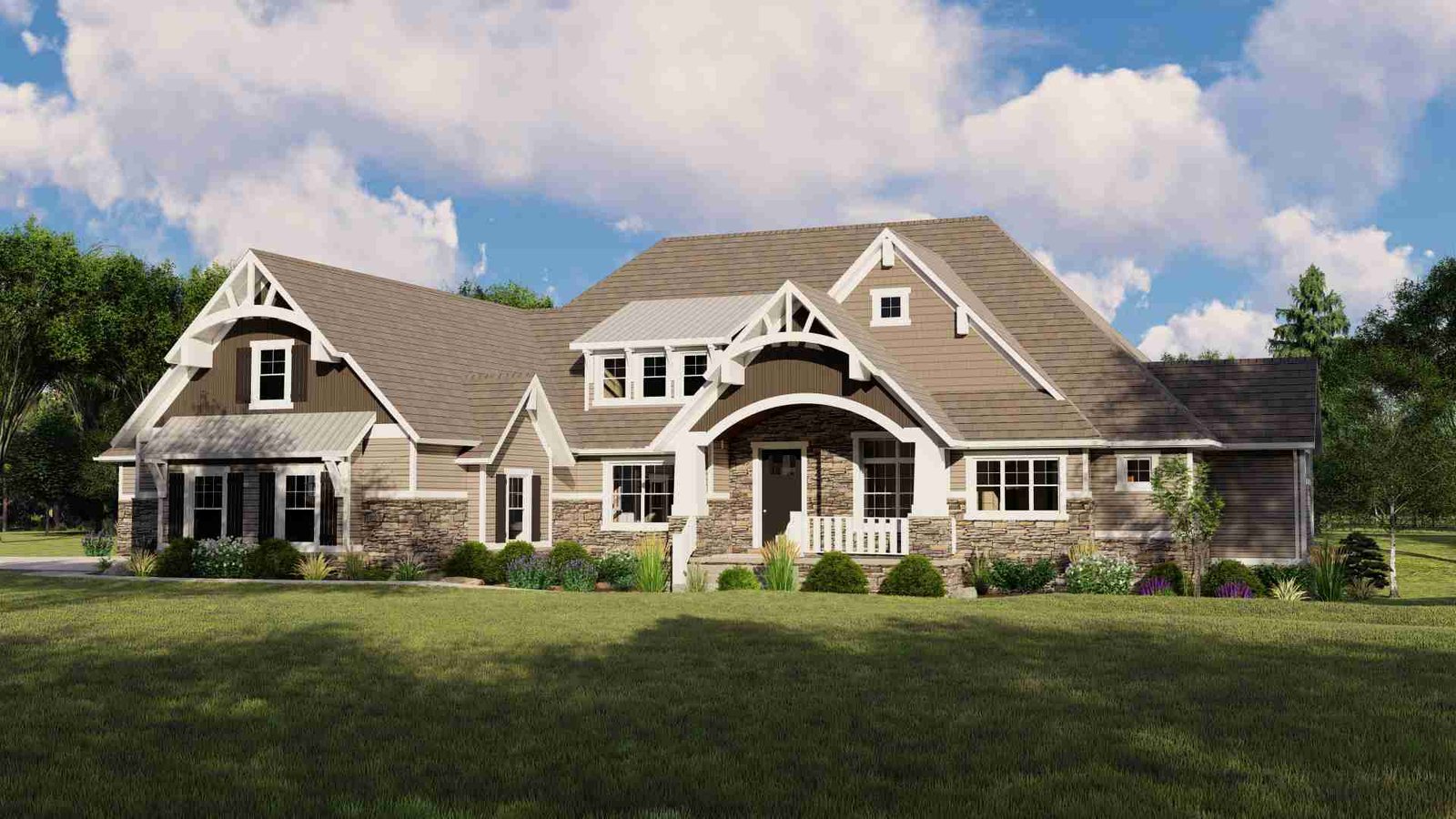 plan 580-1304 front rendering
