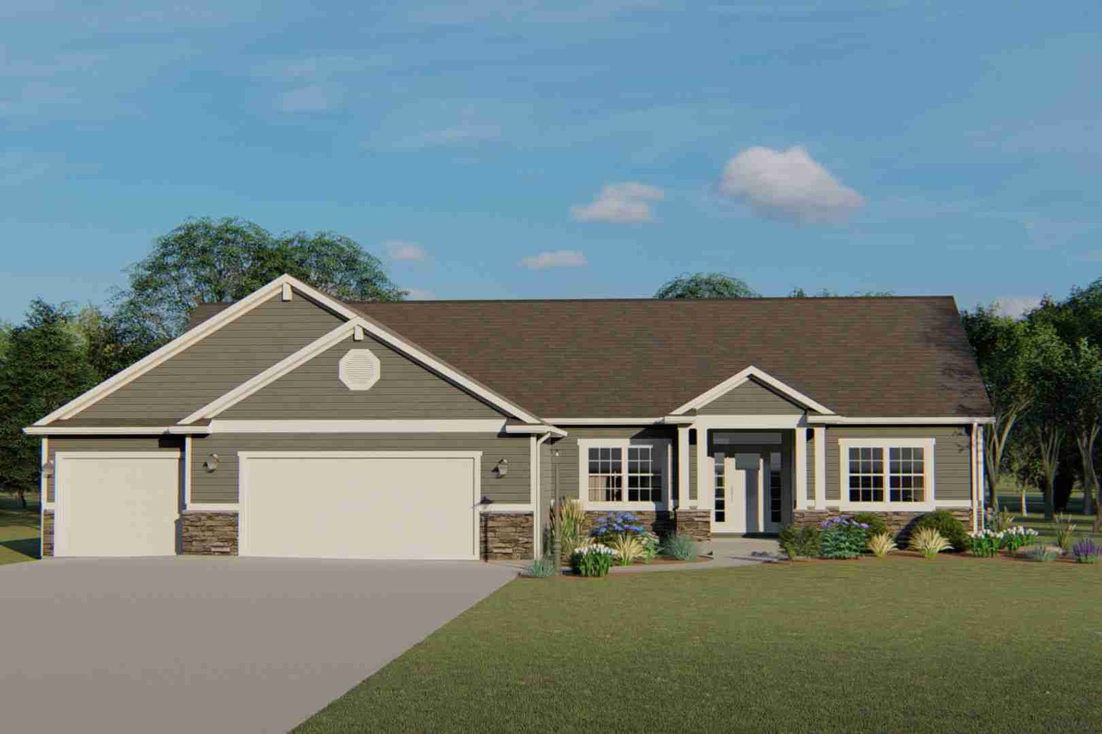 plan 580-1292 front view rendering