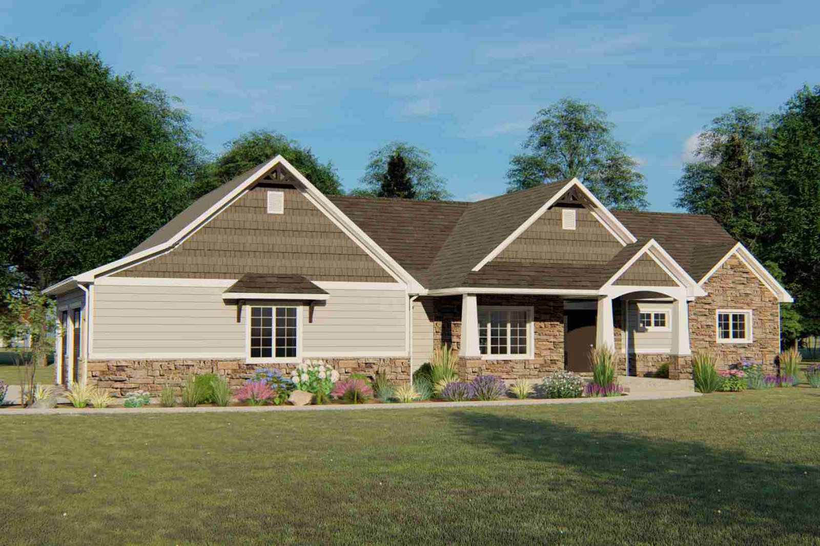 plan 580-1294 front view rendering