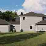 plan 580-1296 right side rendering