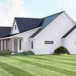 plan 580-1308 right side rendering