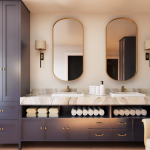 plan 580-1344 master vanity rendering
