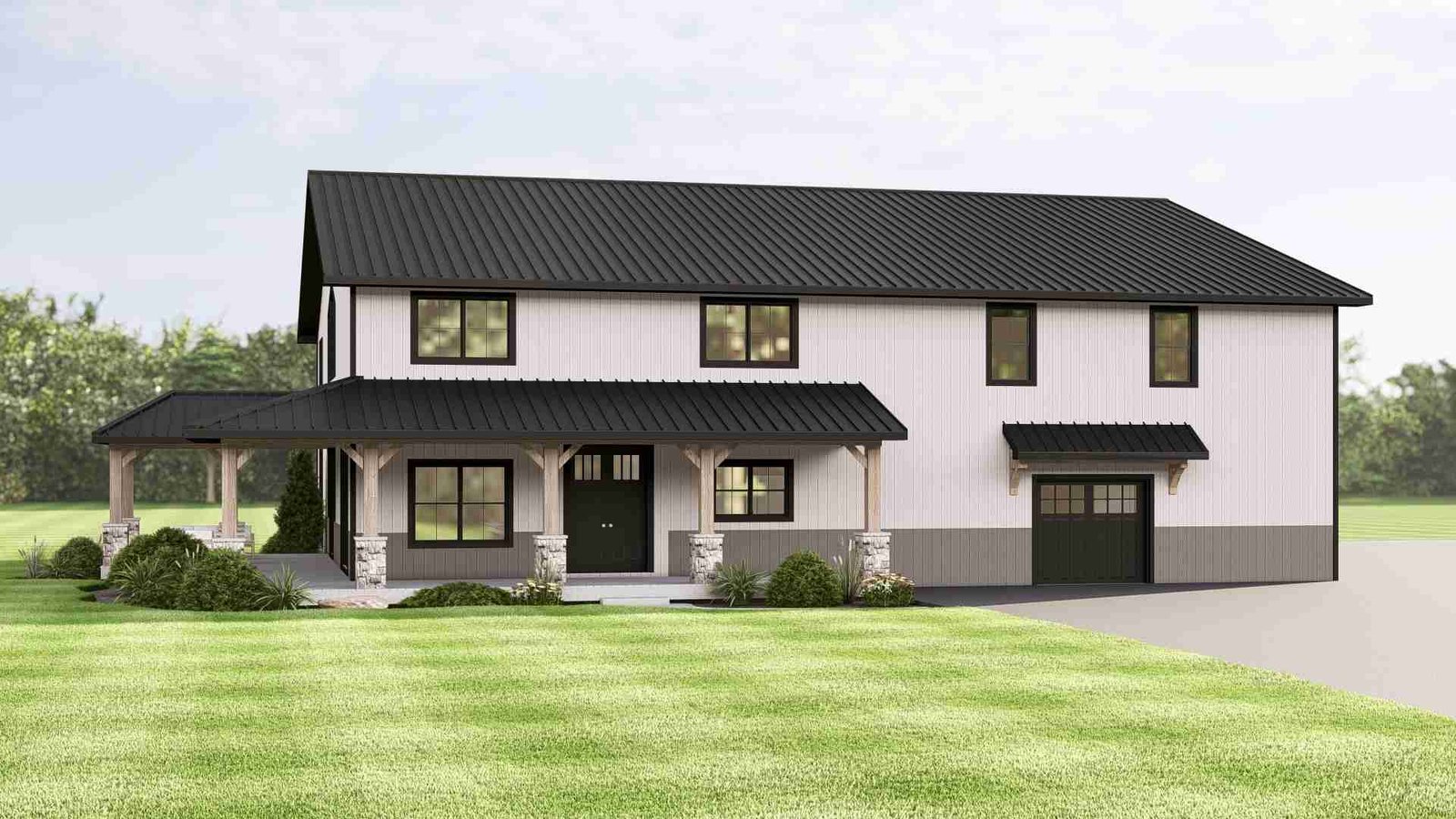 plan 580-1342 front view rendering