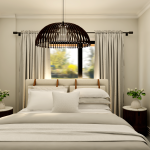 plan 580-1340 second bedroom rendering