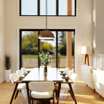 plan 580-1340 dining area rendering