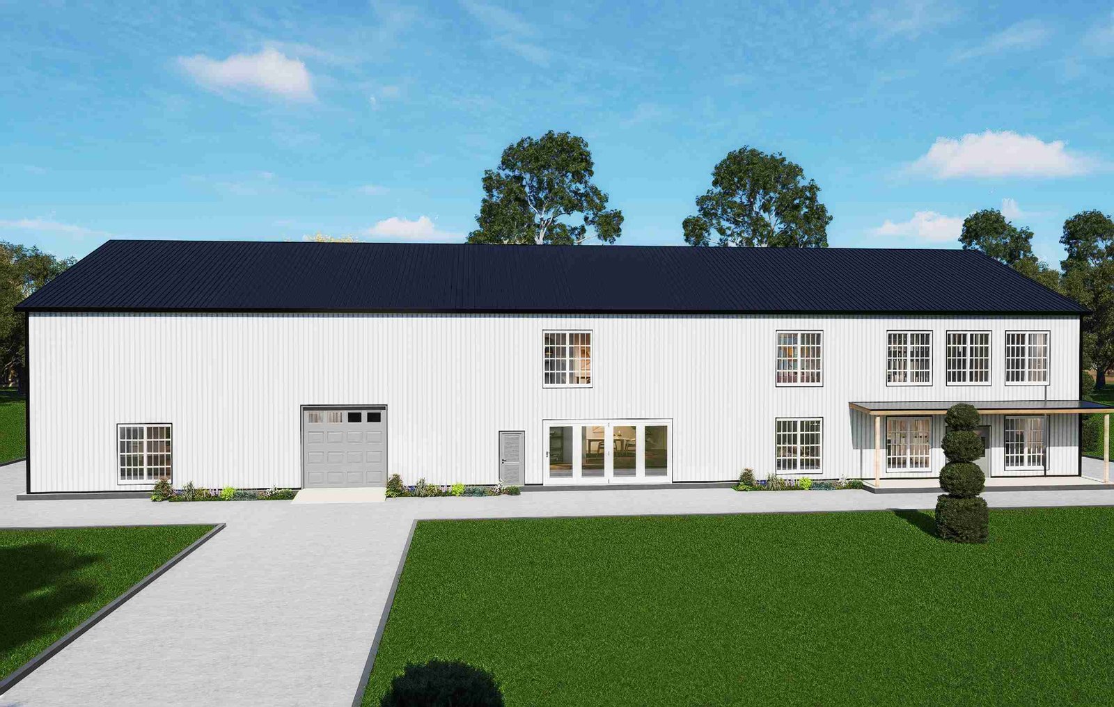 plan 470-0050 front view rendering